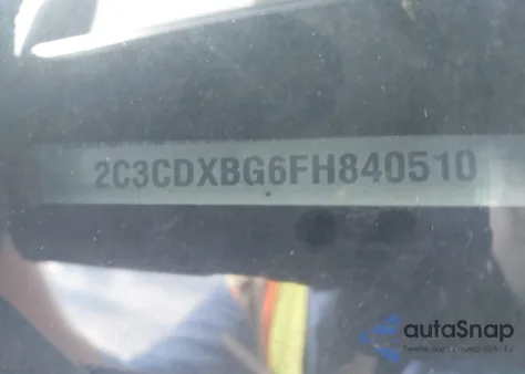 2015 Dodge Charger Se из США, поврежденный, VIN 2C3CDXBG6FH840510